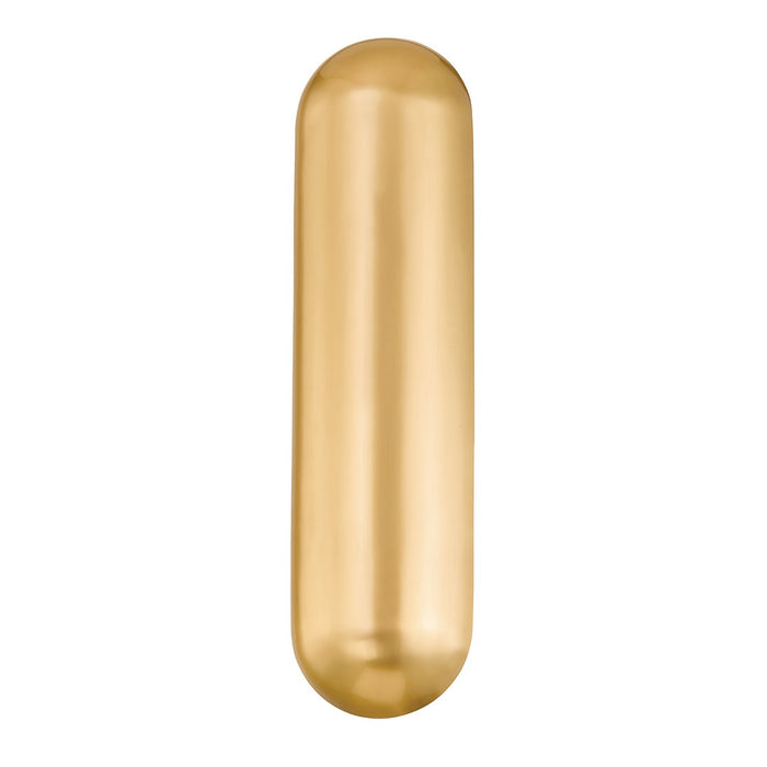 Hudson Valley 7300-AGB LED Wall Sconce, Aged Brass