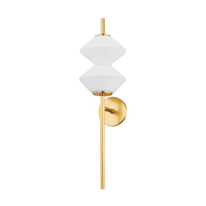 Hudson Valley 7400-AGB LED Wall Sconce, Aged Brass