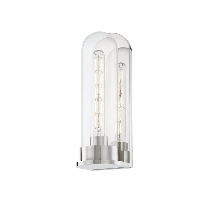 Hudson Valley 7800-PN One Light Wall Sconce, Polished Nickel