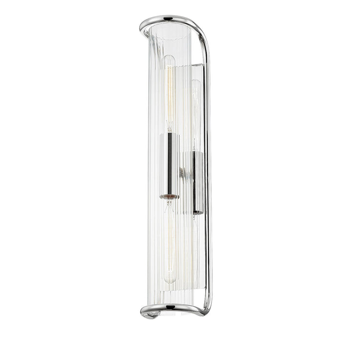 Hudson Valley 8926-PN Two Light Wall Sconce, Polished Nickel