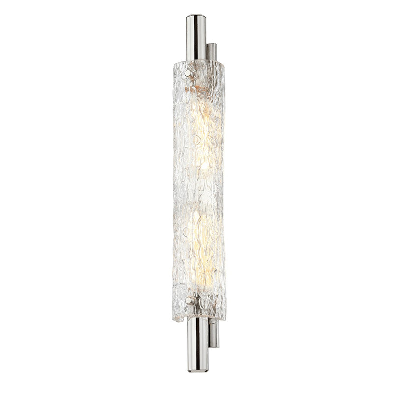 Hudson Valley 8929-PN Two Light Wall Sconce, Polished Nickel