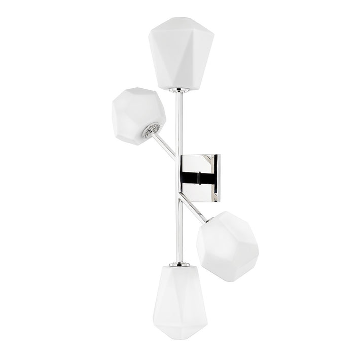 Hudson Valley PI1894104-PN LED Wall Sconce, Polished Nickel