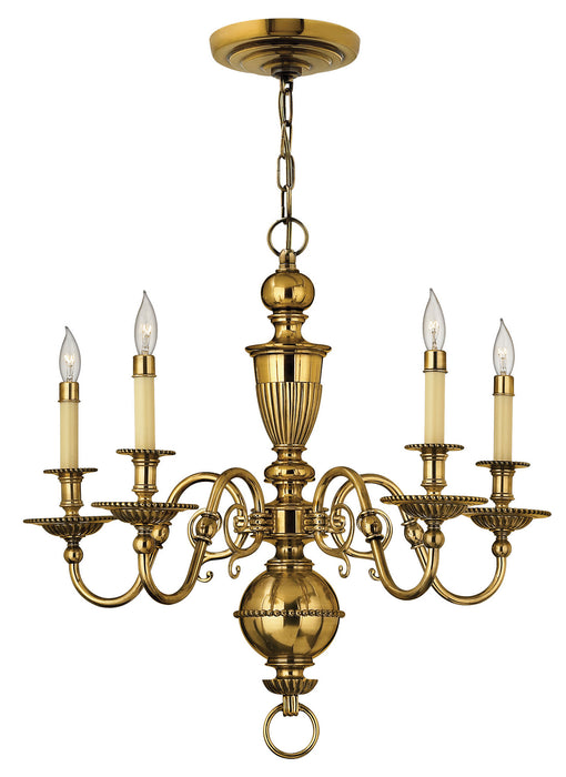 Hinkley 4415BB LED Foyer Pendant, Burnished Brass