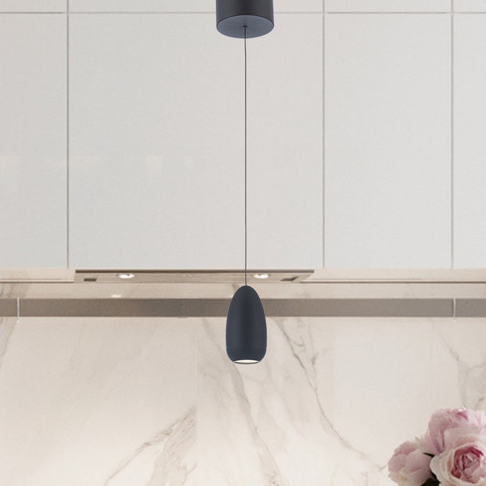 Artcraft AC6650BK LED Pendant, Black