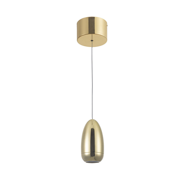 Artcraft AC6650GD LED Pendant, Gold