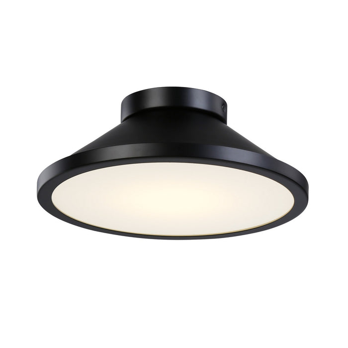 Artcraft AC7021BK LED Flush Mount, Black