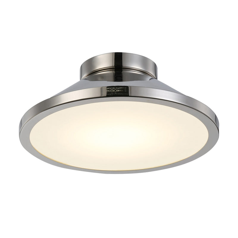 Artcraft AC7021PN LED Flush Mount, Nickel