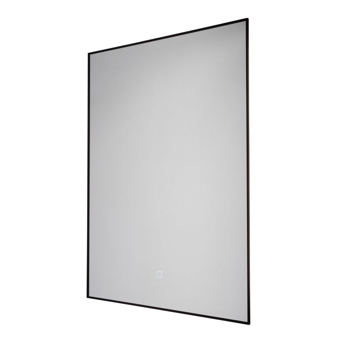 Artcraft AM325 LED Wall Mirror, Matte Black