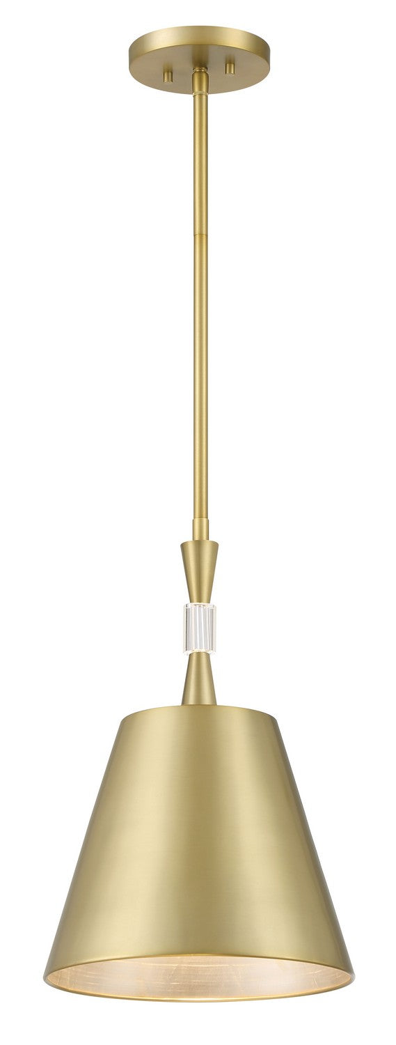 Metropolitan N7551-695 One Light Pendant, Soft Brass