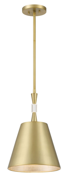 Metropolitan N7551-695 One Light Pendant, Soft Brass