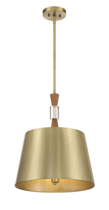 Metropolitan N7553-695 Three Light Pendant, Soft Brass