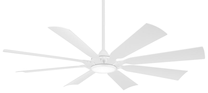 Minka Aire F756L-WHF 65" Ceiling Fan, Flat White