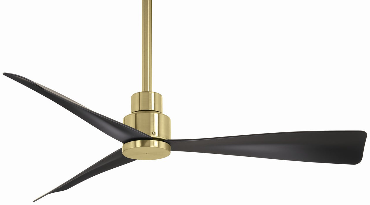 Minka Aire F786-SBR/CL 44" Ceiling Fan, Soft Brass