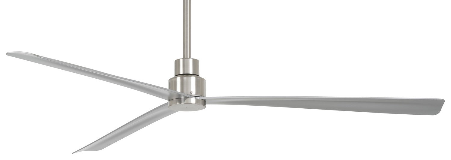Minka Aire F789-BNW 65" Ceiling Fan, Brushed Nickel Wet