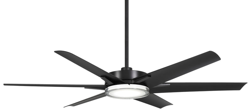 Minka Aire F866L-CL 65" Ceiling Fan, Coal