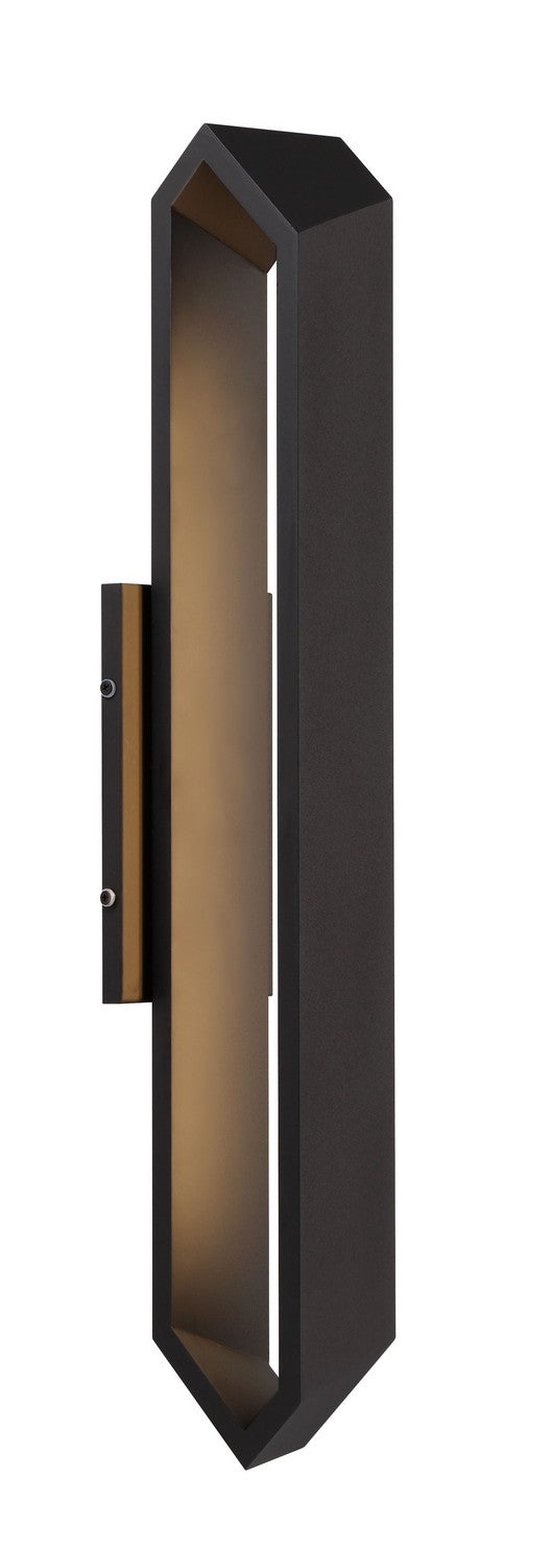 George Kovacs P1210-066-L LED Outdoor Wall Mount, Coal