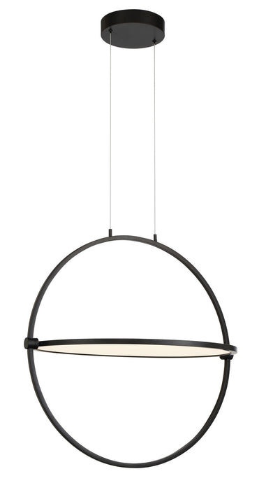 George Kovacs P5540-66A-L LED Pendant, Coal