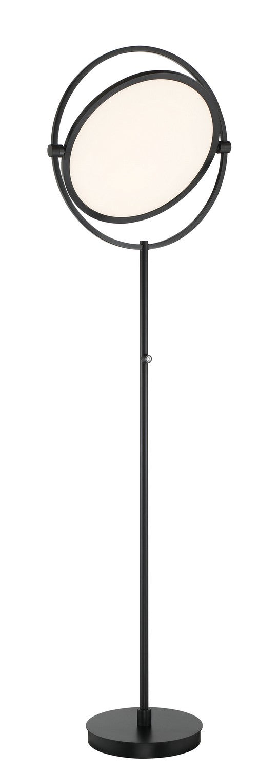 George Kovacs P5543-66A-L LED Floor Lamp, Coal
