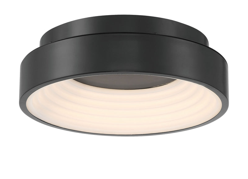 George Kovacs P5550-66A-L LED Flush Mount, Coal