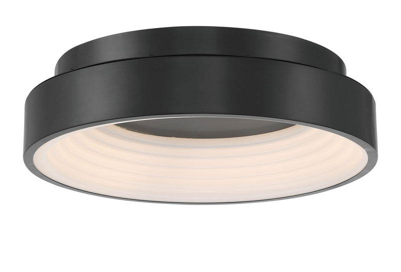 George Kovacs P5551-66A-L LED Flush Mount, Coal
