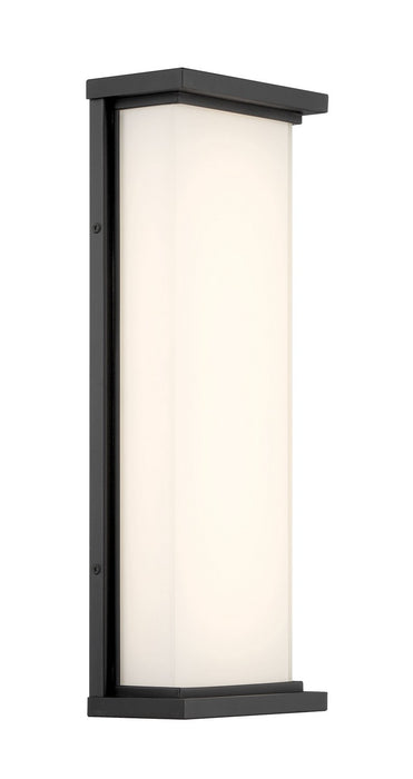 George Kovacs P5562-066-L LED Outdoor Wall Mount, Sand Coal