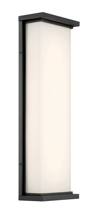 George Kovacs P5563-066-L LED Outdoor Wall Mount, Sand Coal