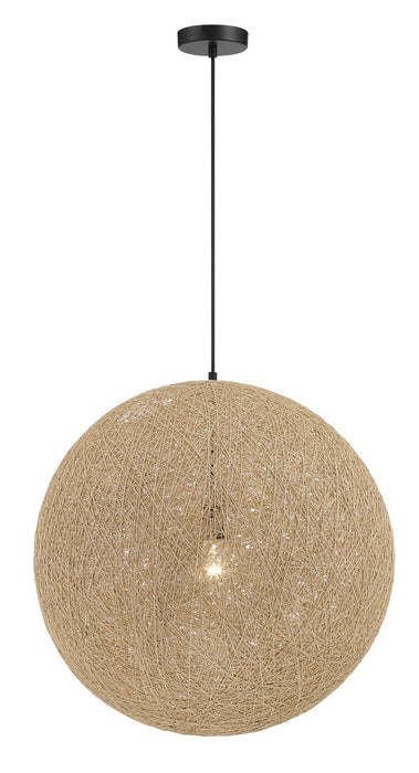 George Kovacs P5571-66A One Light Pendant, Coal