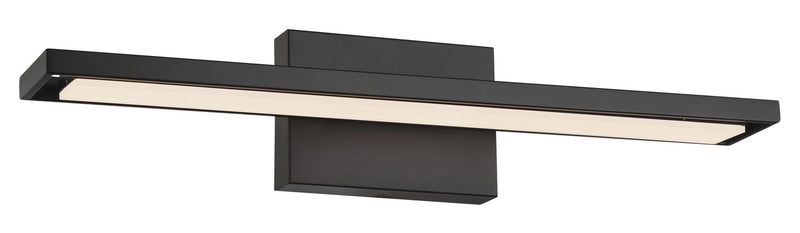 George Kovacs P5581-66A-L LED Bath Vanity, Coal