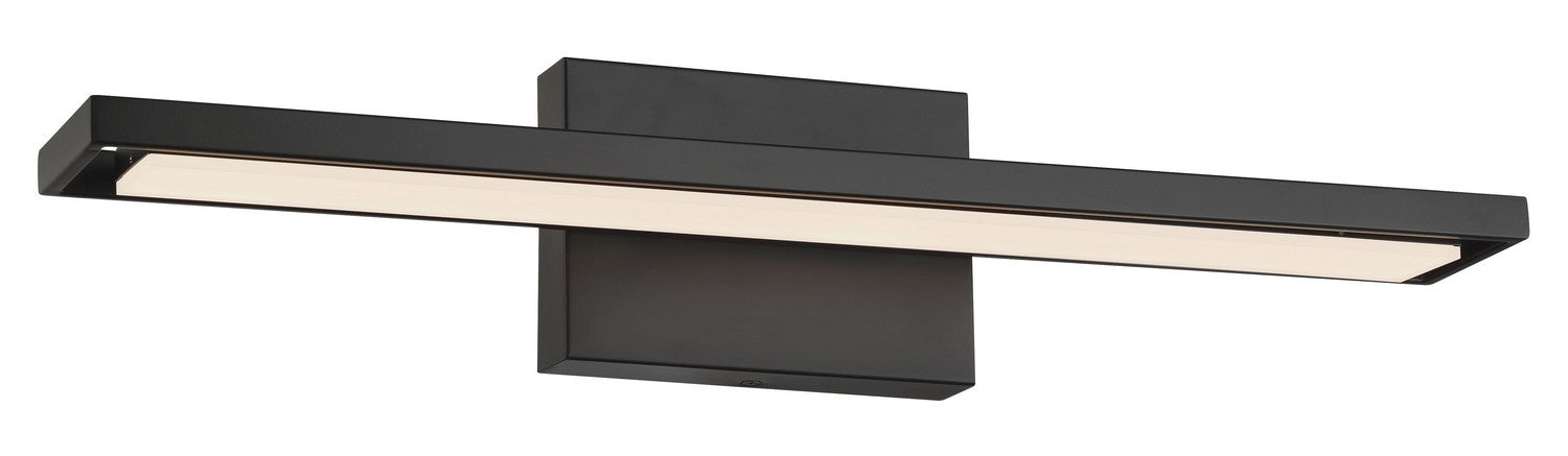 George Kovacs P5581-66A-L LED Bath Vanity, Coal
