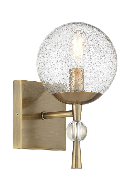 Minka-Lavery 1331-923 One Light Bath Vanity, Oxidized Aged Brass
