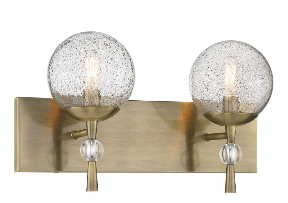 Minka-Lavery 1332-923 Two Light Bath Vanity, Oxidized Aged Brass