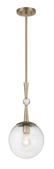 Minka-Lavery 1335-923 One Light Mini Pendant, Oxidized Aged Brass