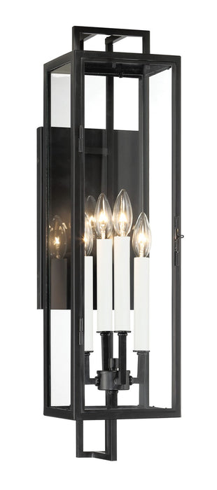 Minka-Lavery 73331-66A Four Light Outdoor Wall Mount, Coal