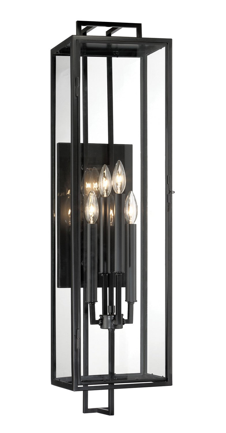 Minka-Lavery 73332-66A Four Light Outdoor Wall Mount, Coal