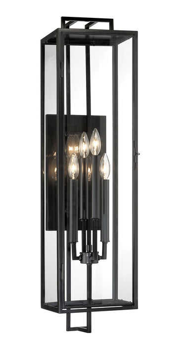 Minka-Lavery 73332-66A Four Light Outdoor Wall Mount, Coal
