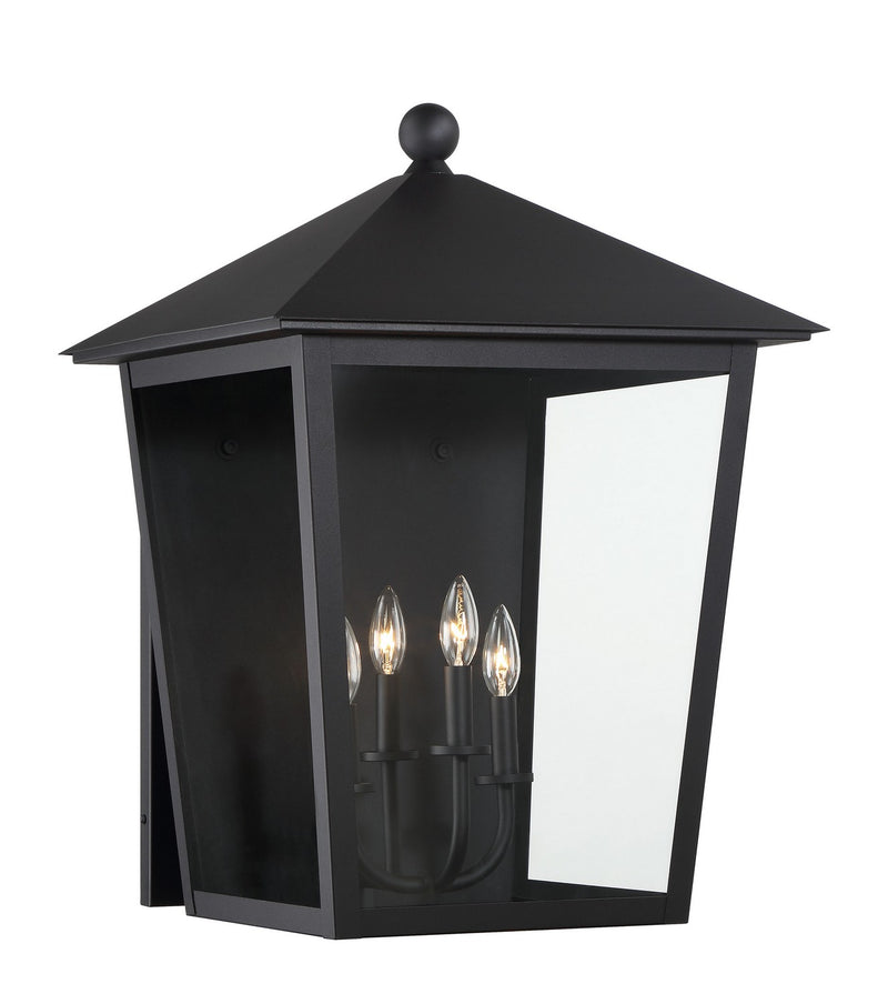 Minka-Lavery 72134-66 Four Light Wall Mount, Sand Coal