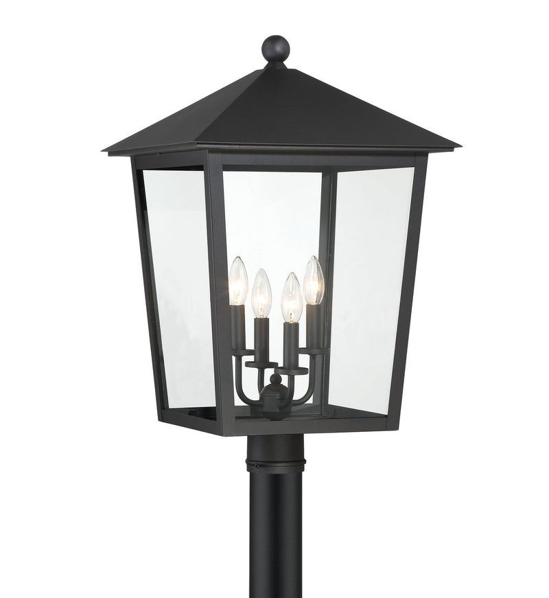 Minka-Lavery 72135-66 Four Light Outdoor Post Mount, Sand Coal