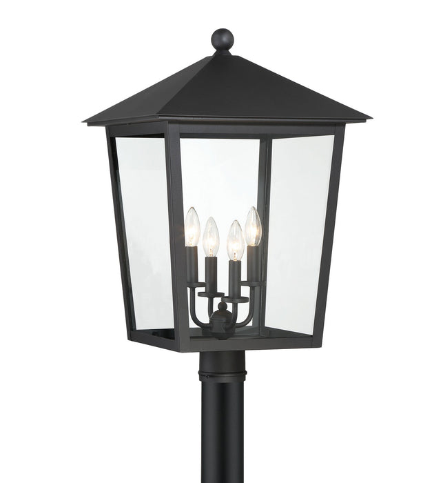 Minka-Lavery 72135-66 Four Light Outdoor Post Mount, Sand Coal