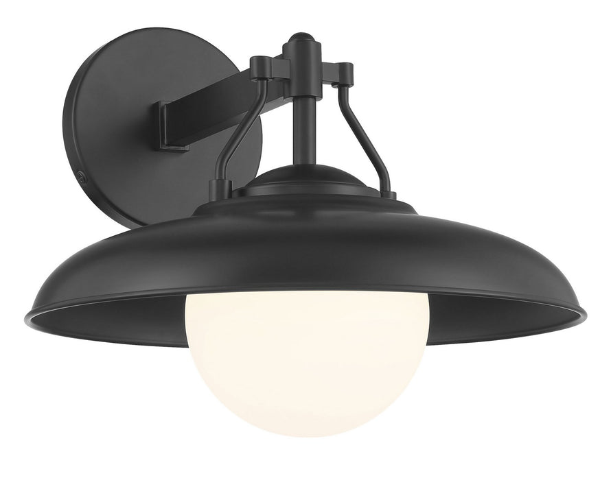 Minka-Lavery 73320-66A One Light Outdoor Wall Mount, Coal
