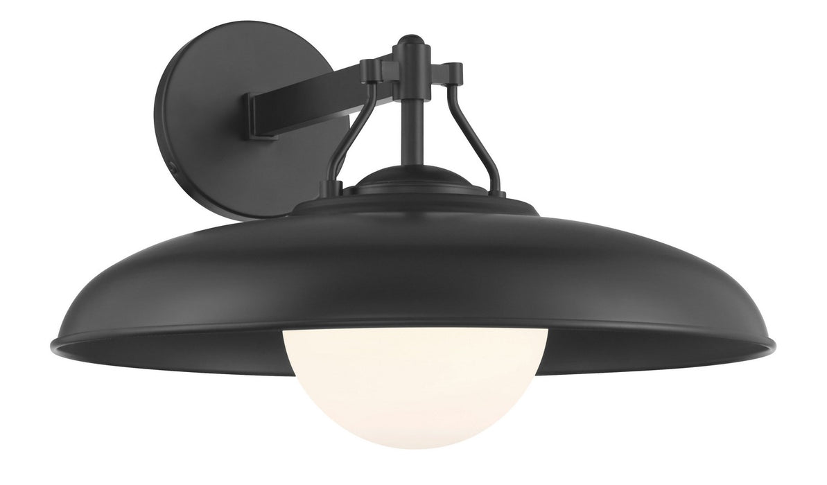 Minka-Lavery 73321-66A One Light Outdoor Wall Mount, Coal