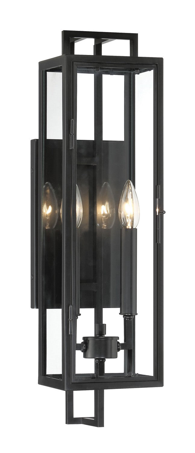 Minka-Lavery 73330-66A Two Light Outdoor Wall Mount, Coal