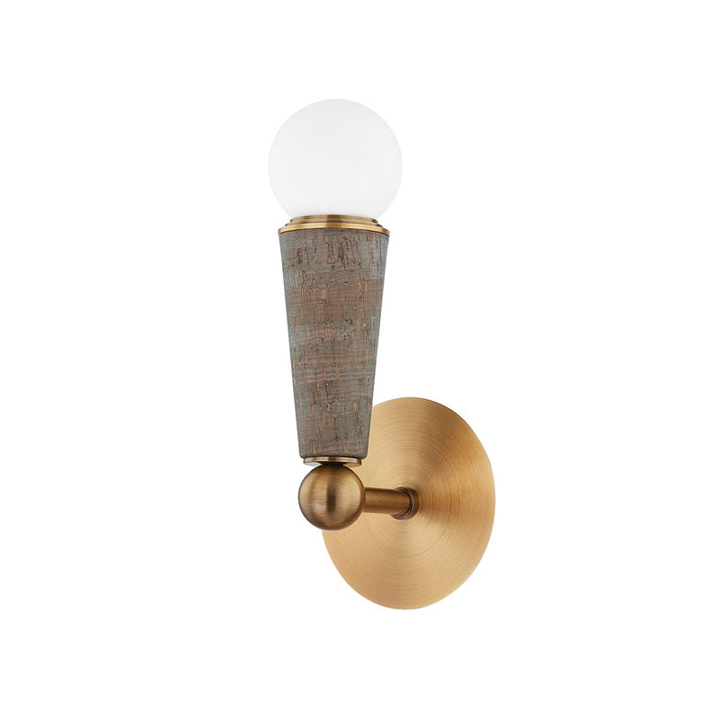 Troy Lighting B1612-PBR One Light Wall Sconce, Patina Brass