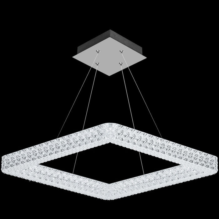 James R. Moder 41133S22LED LED Chandelier, Silver