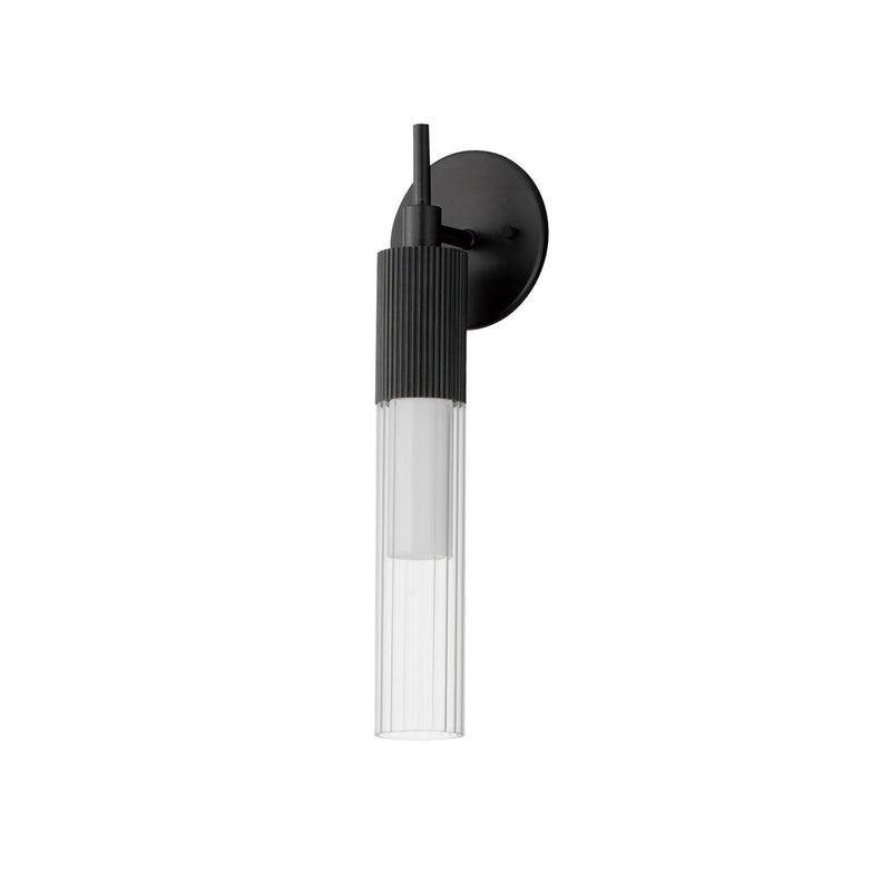 ET2 E11010-144BK LED Wall Sconce, Black