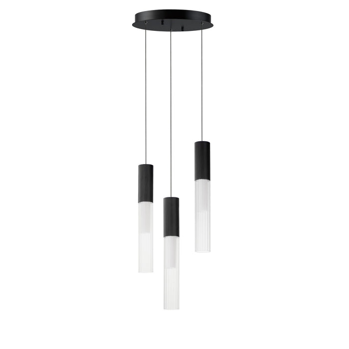 ET2 E11013-144BK LED Pendant, Black