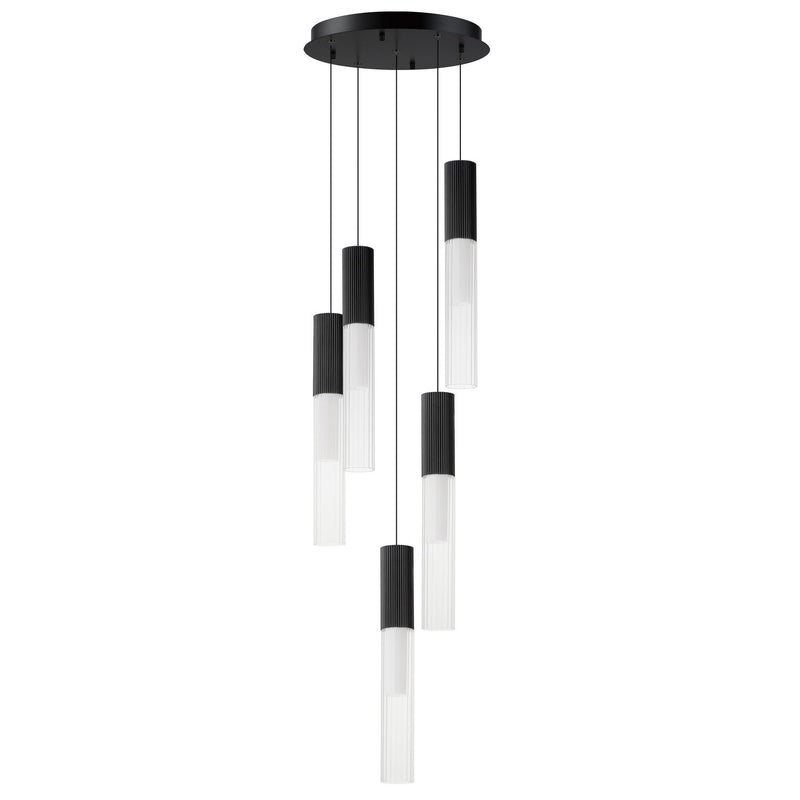 ET2 E11015-144BK LED Pendant, Black