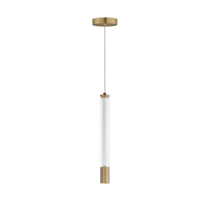 ET2 E11062-144NAB LED Pendant, Natural Aged Brass