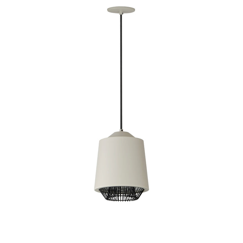 ET2 E11390-GYBK LED Pendant, Gray / Black