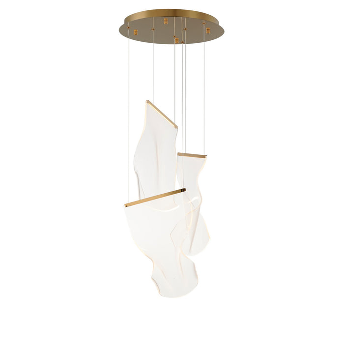 ET2 E24874-133FG LED Pendant, French Gold