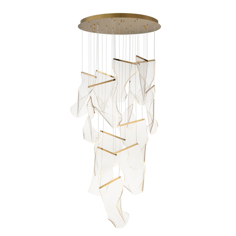 ET2 E24877-133FG LED Pendant, French Gold